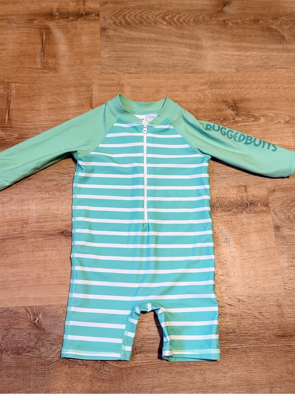 RuggedButts Baby Boys Rashguard Swimsuit